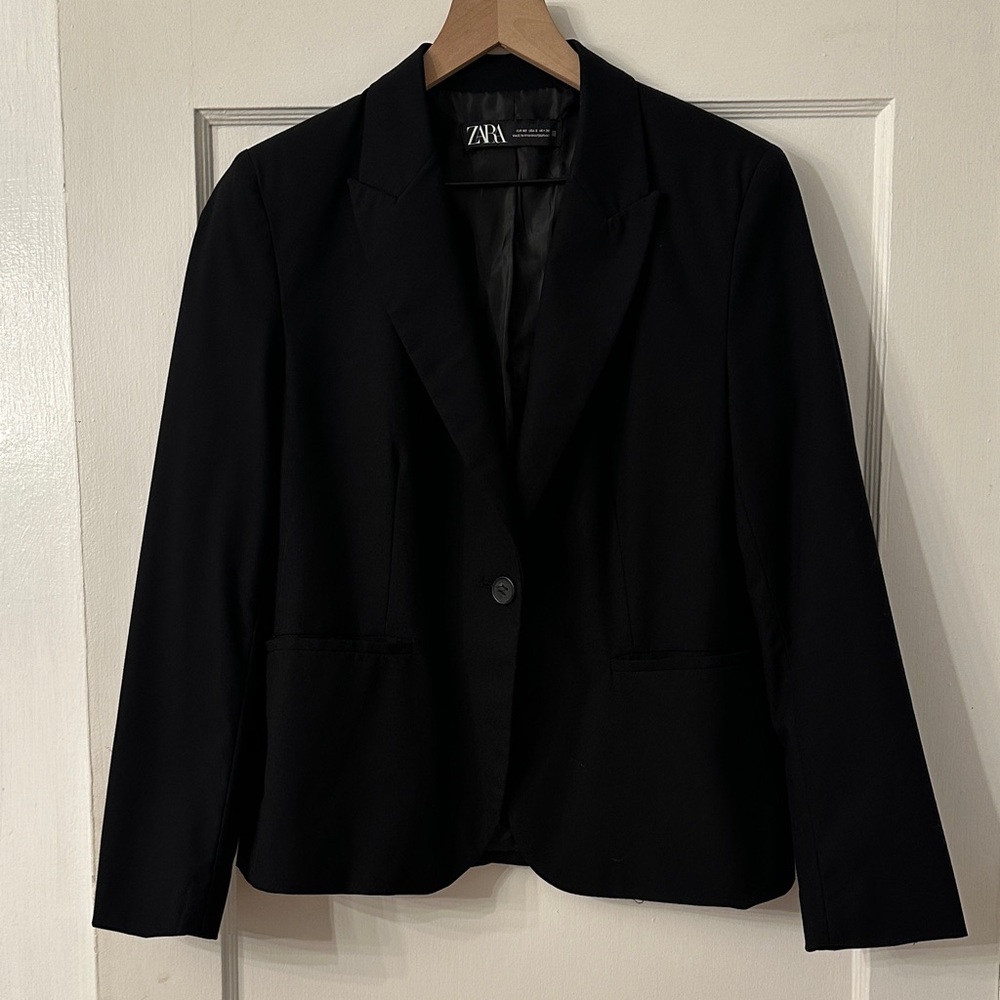 Zara Classic Black Women's Blazer